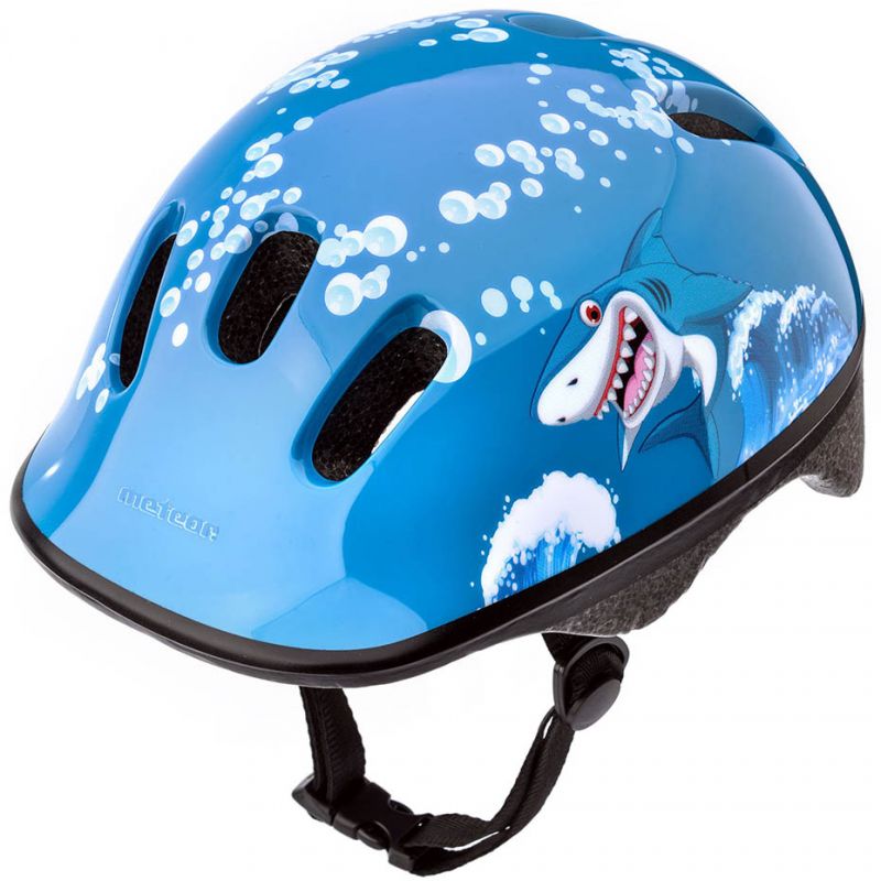 Meteor KS06 Baby Shark Bike Helmet size XS 44-48cm Jr 24828