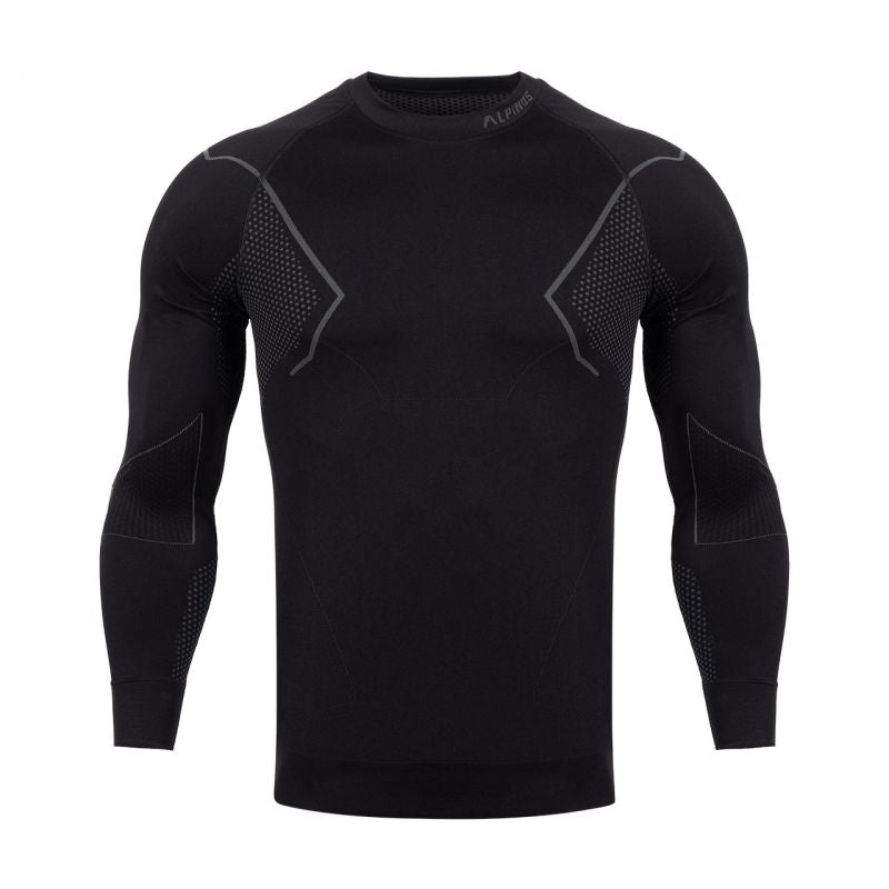 Alpinus Active Base Layer Thermoactive T-shirt Black and Gray M GT43189