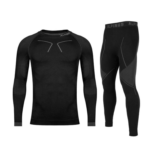 Alpinus Tactical Base Layer Set black and gray M GT43276