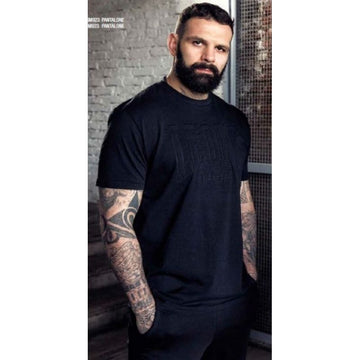 Men's T-shirt LEONE LSM924/S16 turquoise "L"