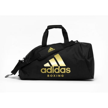 ADIDAS BOXING sports bag black/gold M