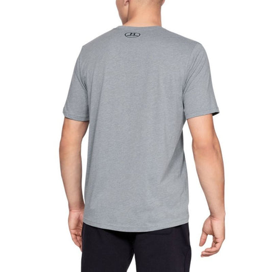 UA Sportstyle Left Chest SS M 1326799 T-shirt - gray
