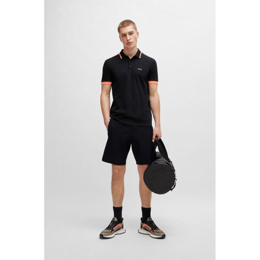 BOSS Paddy 1 NERO Men's Polo Shirt Regular Fit Black (50512995-001)