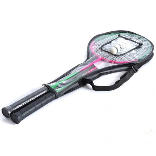 SMJ Badminton Set /2 Rackets + 3 Shuttlecocks/ TL020