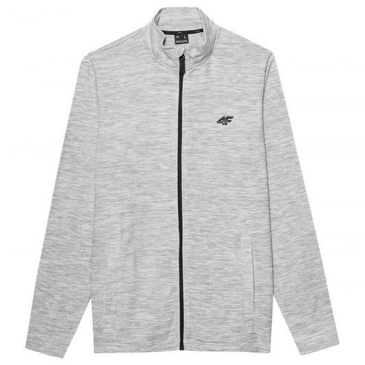 Sweatshirt 4F M 4FSS23TFLEM052 cool light gray melange