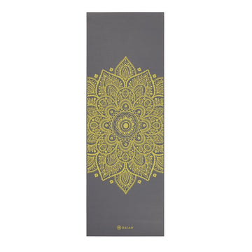 Yoga mat Gaiam &quot;CITRON SUNDIAL&quot; 6mm 61333