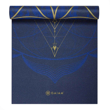 Gaiam Sun and Moon double-sided yoga mat 6mm 63419