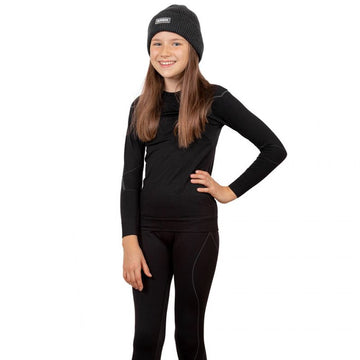 Alpinus Active Set thermal underwear black and gray Jr GT43204