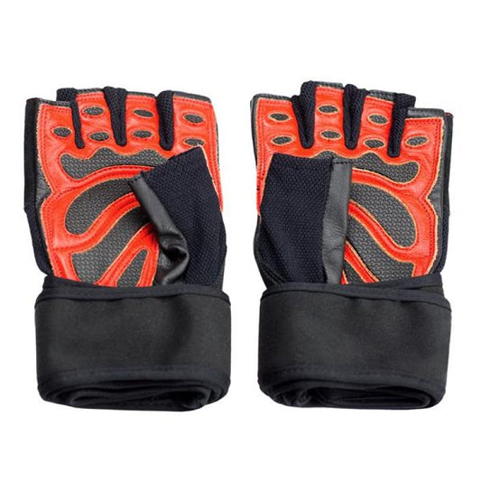 Black/Red HMS RST01 rS Gym Gloves