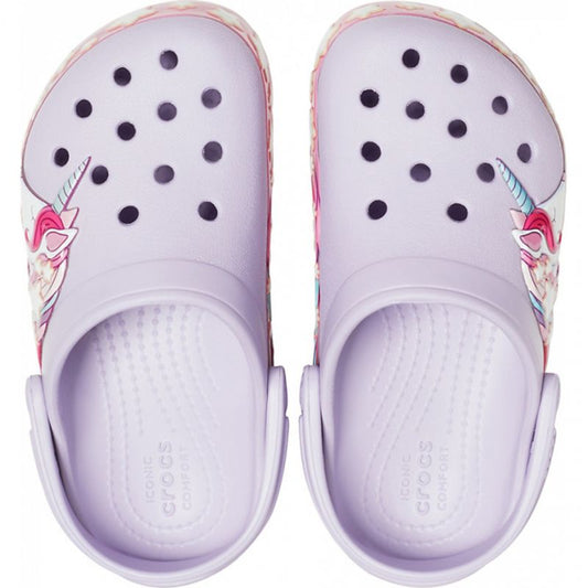 Crocs FunLab Unicorn Band Cg Jr 206270 530 Flip Flops