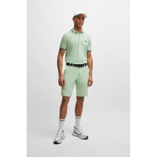 Boss Paddy Pro Open Green Men's Regular Fit Polo Shirt (50469102-388)