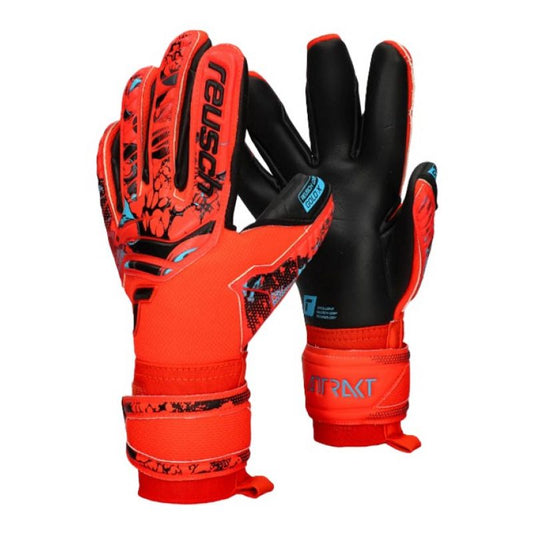 Reusch Attrakt Gold X Jr goalkeeper gloves 5372955-3333