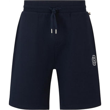 BOSS Fashion BLU men's shorts, cotton, navy blue (50515170-403)
