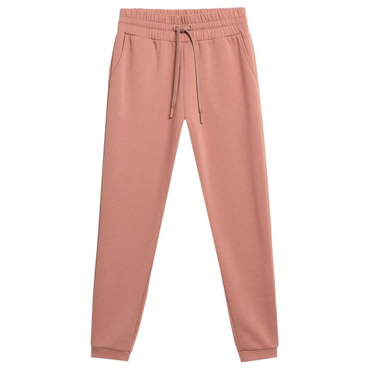 Trousers 4F W 4FSS23TTROF333 salmon