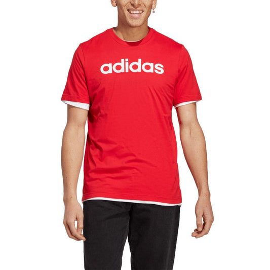 adidas Essentials Single Jersey Linear Embroidered Logo M IC9278