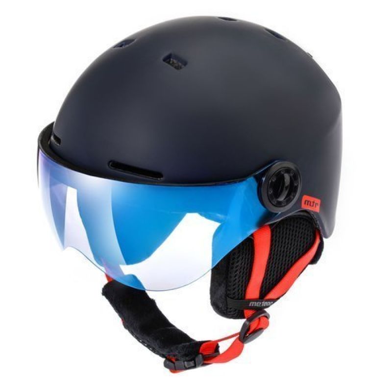 Meteor Falven Ski Helmet Navy Blue 24974-24976