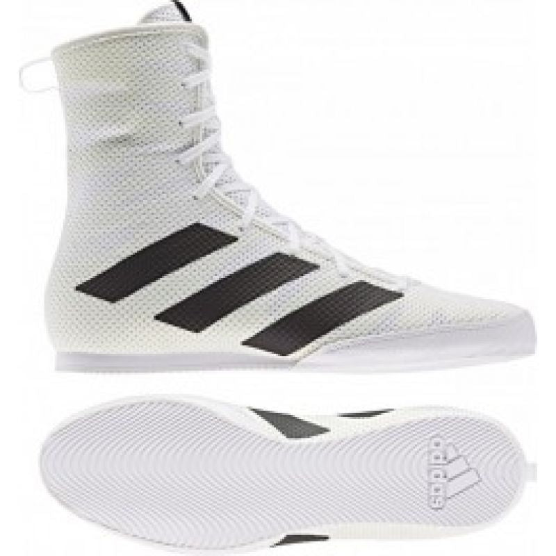 adidas Box Hog Plus Boxing Shoes White