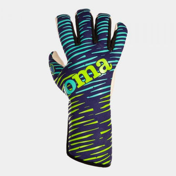 GK PANTHER GOALKEEPER GLOVES GREEN TURQUOISE NAVY