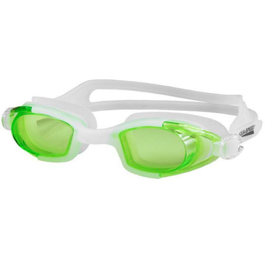 Aqua-Speed Marea swimming goggles white and green
