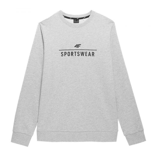 Sweatshirt 4F M 4FSS23TSWSM349 cool light gray melange