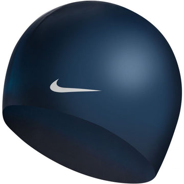 Nike Os Solid WM 93060-440 Navy Blue Swim Cap