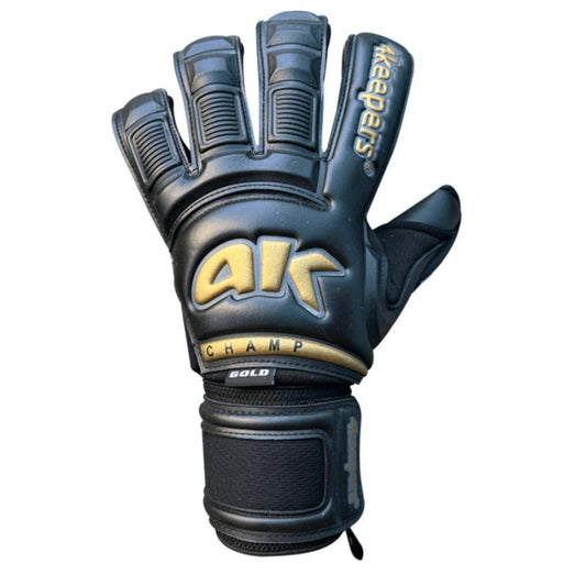 4keepers Champ Gold Black VI RF2G Jr goalkeeper gloves S906497
