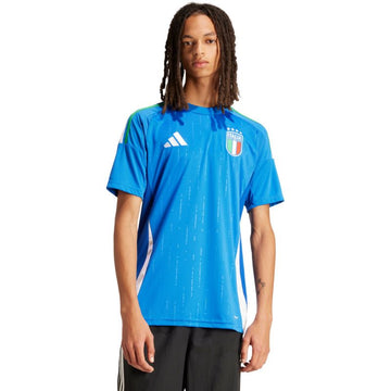 adidas Italy 24 Home men's t-shirt blue IN0657