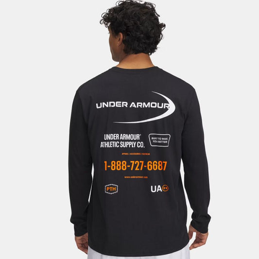Under Armour Workwear Logo T-shirt LS M 1390167001