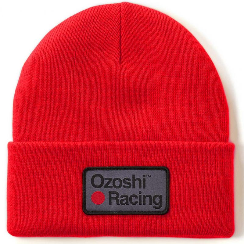 Ozoshi Heiko Cuffed Beanie red OWH20CFB004