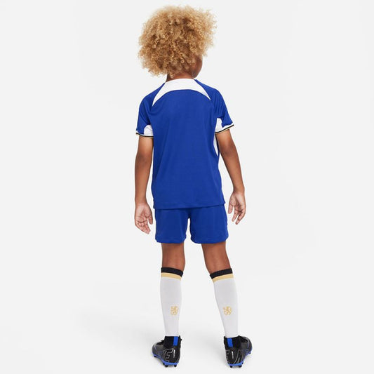 Nike Chelsea FC 2023/24 JSY Stadium Home Jr Football Kit DX2799-496