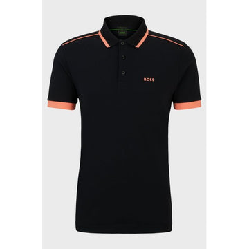 BOSS Paddy 1 NERO Men's Polo Shirt Regular Fit Black (50512995-001)