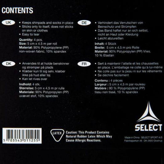 Tape for gaiter Select 4/pack 5 cm x 4.5 m T26-17706