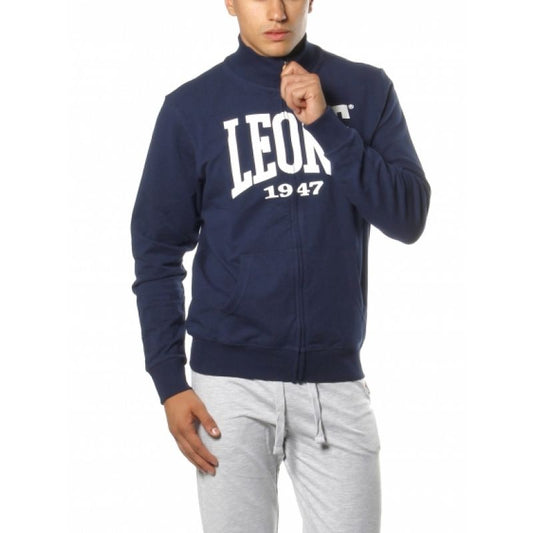 Men's sweatshirt LEONE LSM314/S16 navy blue "M"