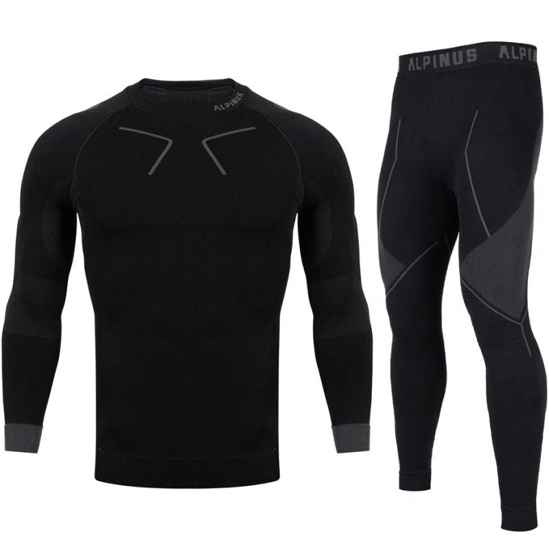 Alpinus Tactical Base Layer Set black and gray M GT43276