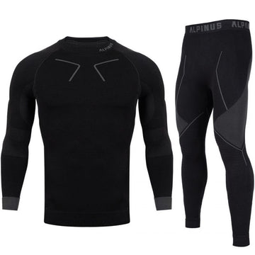 Alpinus Tactical Base Layer Set black and gray M GT43276