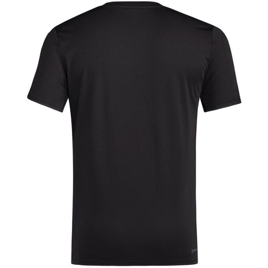 Men's adidas Train Essentials 3-Stripes Training Tee Black IB8150