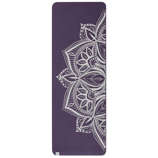 Gaiam Aubergine Medallion yoga mat 6 mm 63844