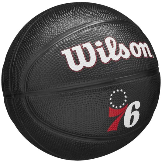 Wilson Team Tribute Philadelphia 76ers Mini Ball WZ4017611XB basketball