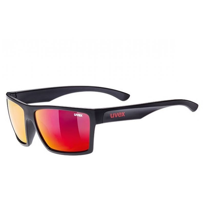 Uvex Lgl 29 glasses black and red matte