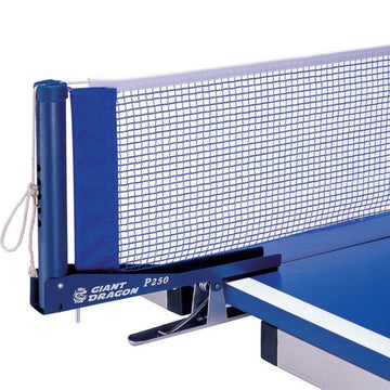 SMJ Ping Pong Net with Giant Dragon P250 Clip