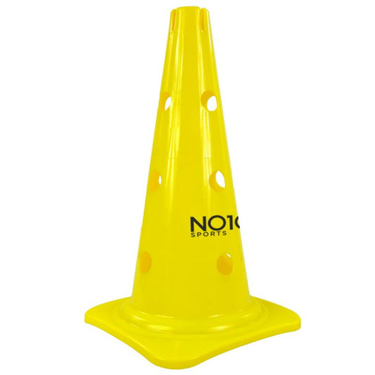 Bollard with holes NO10 40cm VCM-16H12 Y yellow