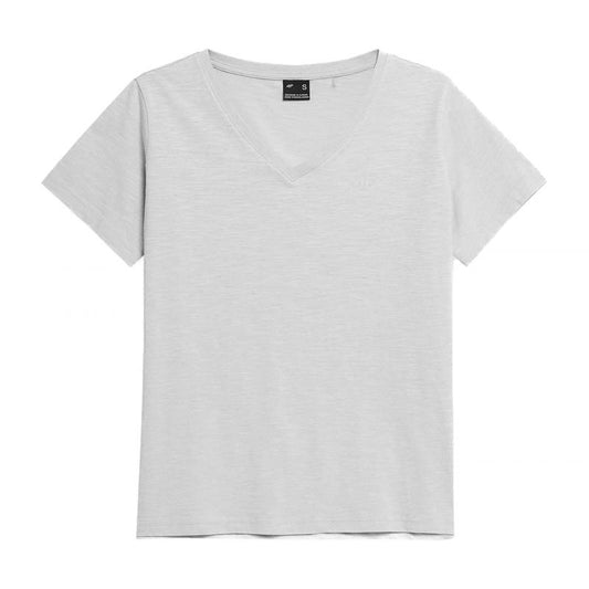 T-shirt 4F W 4FSS23TTSHF582 light gray