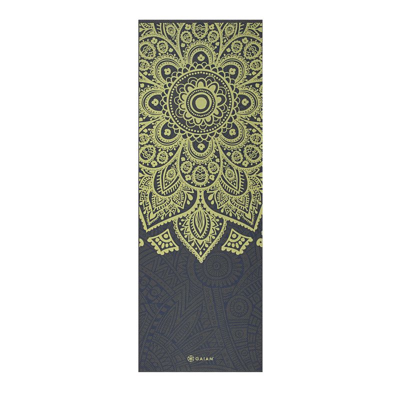 Yoga mat Gaiam &quot;SUNDIAL LAYERS&quot; 6mm 62432