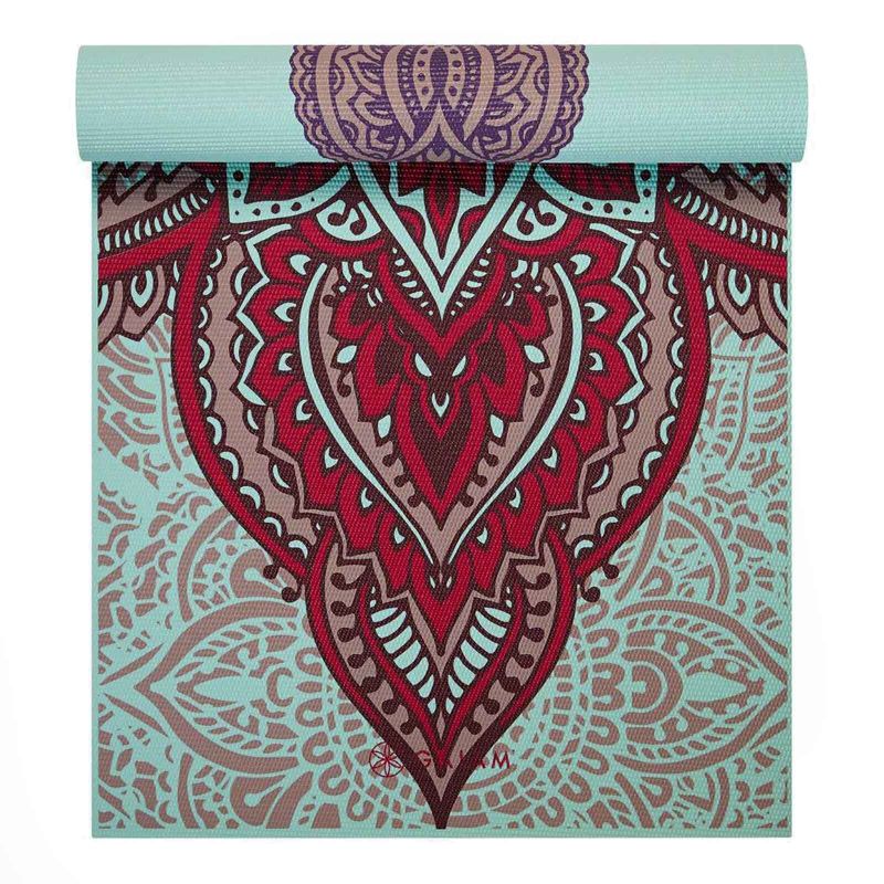 Gaiam Ara Rouge Double-Sided Yoga Mat 6 mm 63368