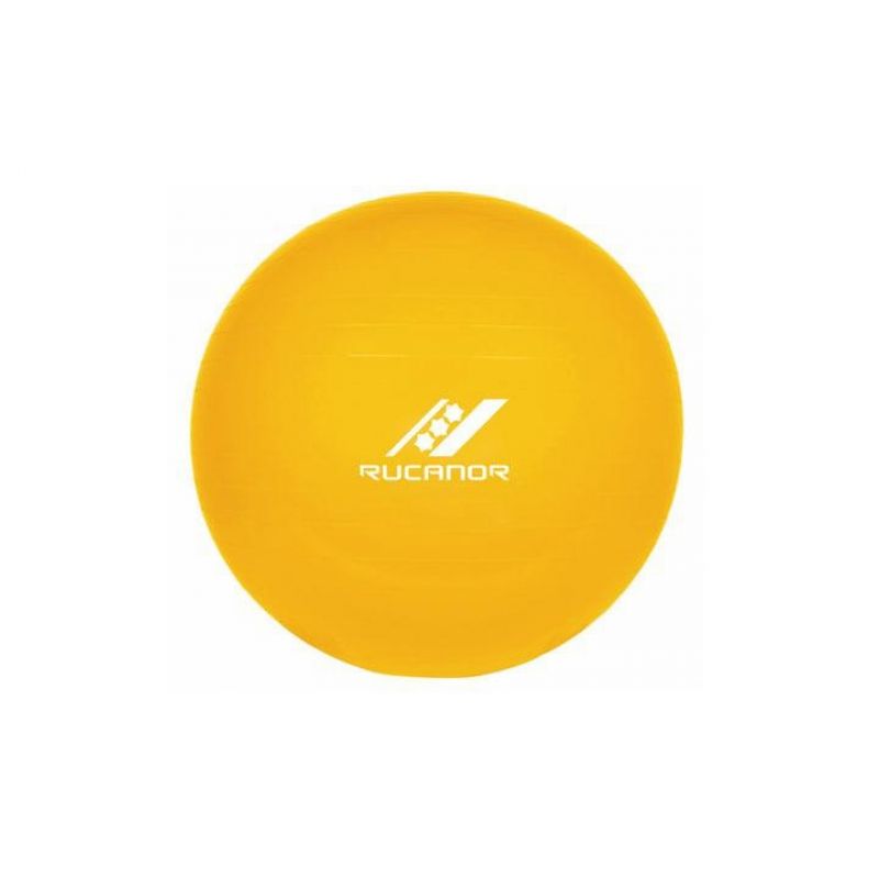 Rucanor Gym Ball 45cm yellow + pump