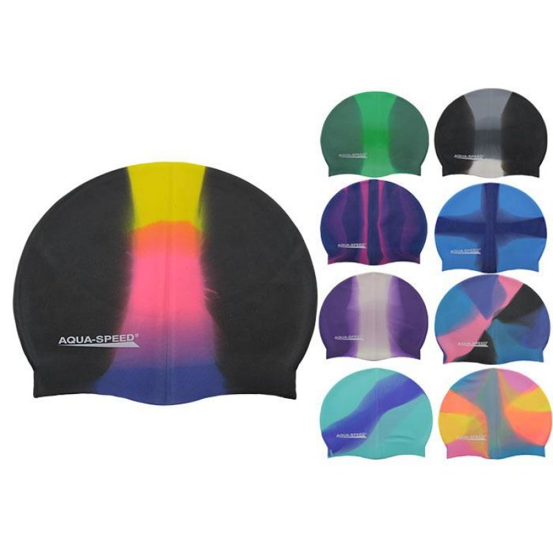Aqua-Speed Silicone Multi Swim Cap BUNT