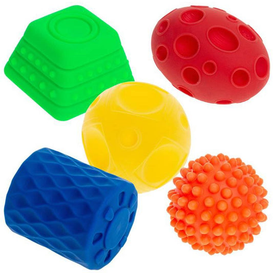 Sensory balls shapes 5 pcs AM Tullo 421