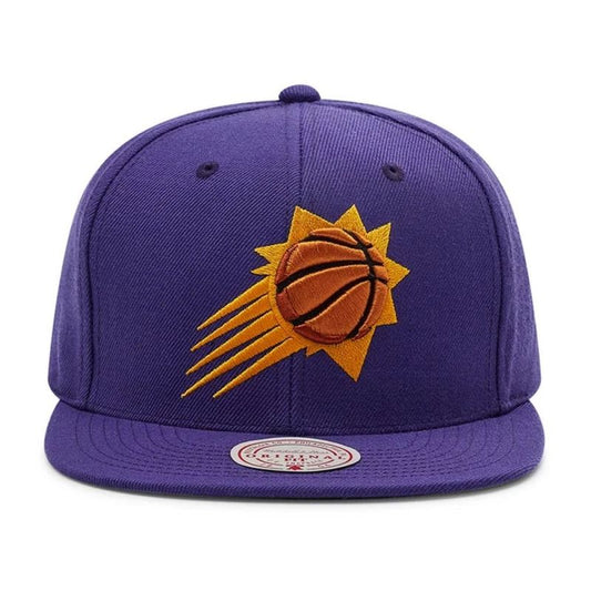 Mitchell &amp; Ness NBA Phoenix Suns Team Ground 2.0 Snapback Suns Cap HHSS3256-PSUYYPPPPURP