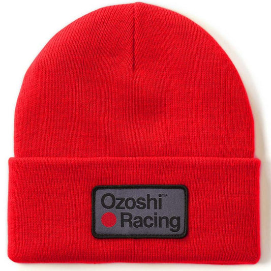 Ozoshi Heiko Cuffed Beanie red OWH20CFB004