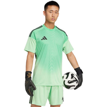 adidas Tiro 25 Competition Jersey Short Sleeve Men's Goalkeeper Jersey Green JI9716
